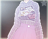 kawaii purple dress