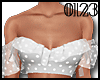 *0123* White Dots Dress