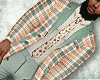 Men's Harvest Plaid Suit