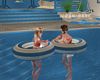Twin Pool Floats