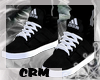 crm* black shoes