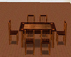 table wood n chairs