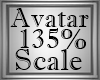`BB` 135% Avatar Scale