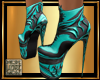 [L] Designer  Aqua  Boot