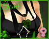 Black Scarf /Emerald