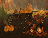 Autumn Pumpkin Cart