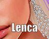 Silver earrings