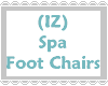 (IZ) Spa Foot Chairs