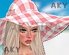 #Doll Party Beach Hat