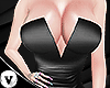 !V! Silky Minidress blk
