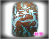 BLU CRACKLED NAILS