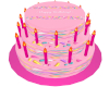 Pink Sprinkle Bday Cake