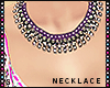 S| Thread Work Necklace