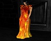 *Ney* Fire Rose Gown 2