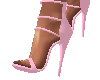 Pink 3 Strap shoe