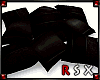 Black Pillow Piles /4P