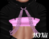 Pink Chained Hoodie