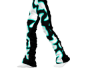 Teal Rokstar Pant