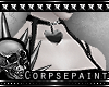 Goth Leather Heart Top