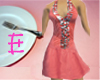 Pink+Sequins Dress