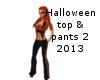 Halloween top&pants 2