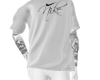 HS/  shirt white tatoo