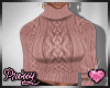 P|Cable Knit -Rose