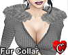 Fur Collar gray