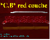 *C.B*red room couche