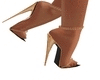 Orange Diamond Heels