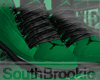 Green Air Jordans
