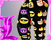 Black Emoji Joggers(REP)