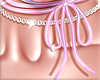 Tied bow pink