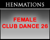 Club Dance Animation F26