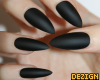 Black Matte Nails Drv
