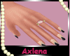AXL Cream&Black Nails D