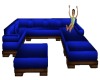 Sofa Modular Azul