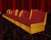 Red And Gold Couch