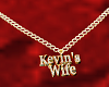 Kevin's Wife Gold Bling