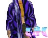 C-N-C Purple Tiger Coat