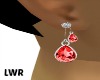 [LWR]Diamond Red Earring