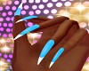 FG~ Blue Manicure Nails