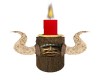 VikingHorned Wall Sconce