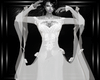 white rose dress