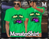 Couple Shirt Monster M