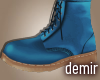 [D] Winter blue boots