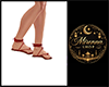M  Bran Red Sandals