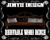 Jm Derivable Wood Bench