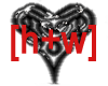 [h+w] tribal heart 002!