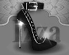 Black Silver pumps